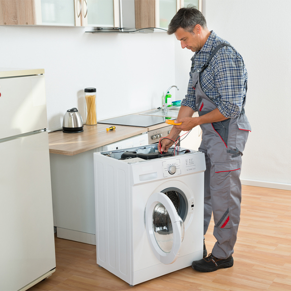 can you walk me through the steps of troubleshooting my washer issue in Tiburon CA